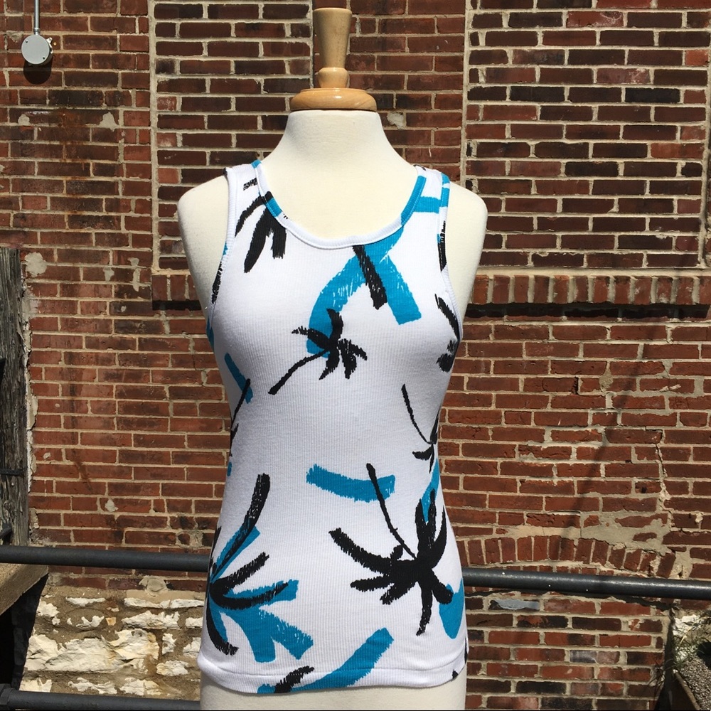 VTG 1980s Fusion Graphic Tank Top, L